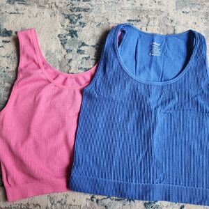 Crop Top Bundle Ribbed Size M/L
